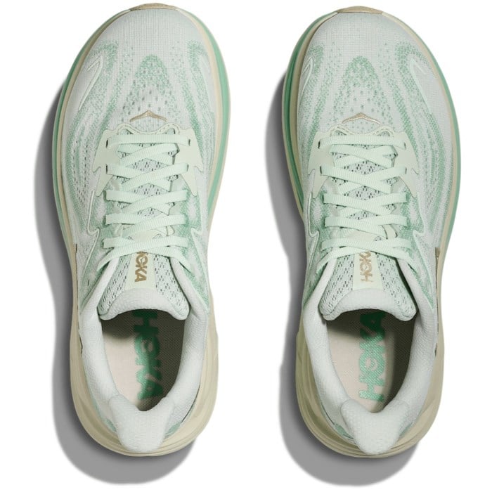 Hoka Clifton 10 - Womens Running Shoes - Sea Glass/Jadeite