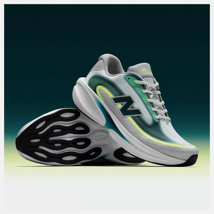 New Balance Ellipse v1 - Mens Running Shoes - Deep End/Glint Blue/Medusa Green
