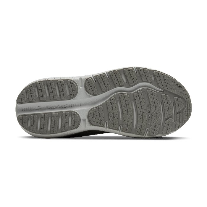 Brooks Ghost Max 2 Suede - Mens Walking Shoes - Primer Grey/Oyster Alloy