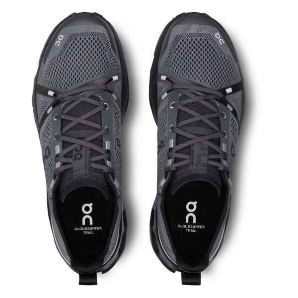 On Cloudsurfer Trail - Mens Trail Running Shoes - Eclipse/Black