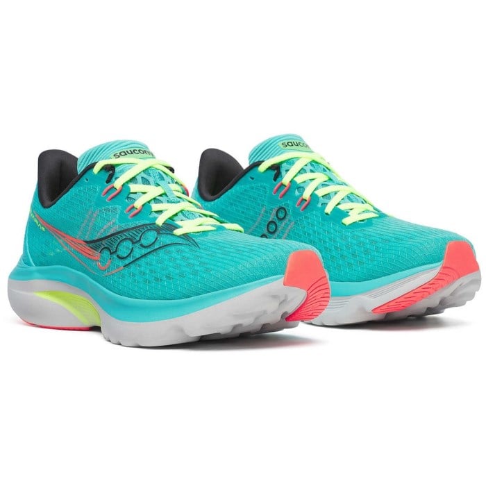 Saucony Kinvara 16 - Mens Running Shoes - Teal/Mutant
