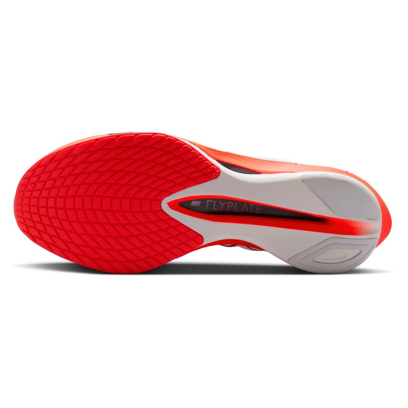 Nike ZoomX Vaporfly 4 - Mens Racing Shoes - White/Midnight Navy/Bright Crimson