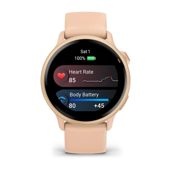 Garmin Vivoactive 6 GPS Smartwatch - Metallic Pink Dawn/Pink Dawn - image 6