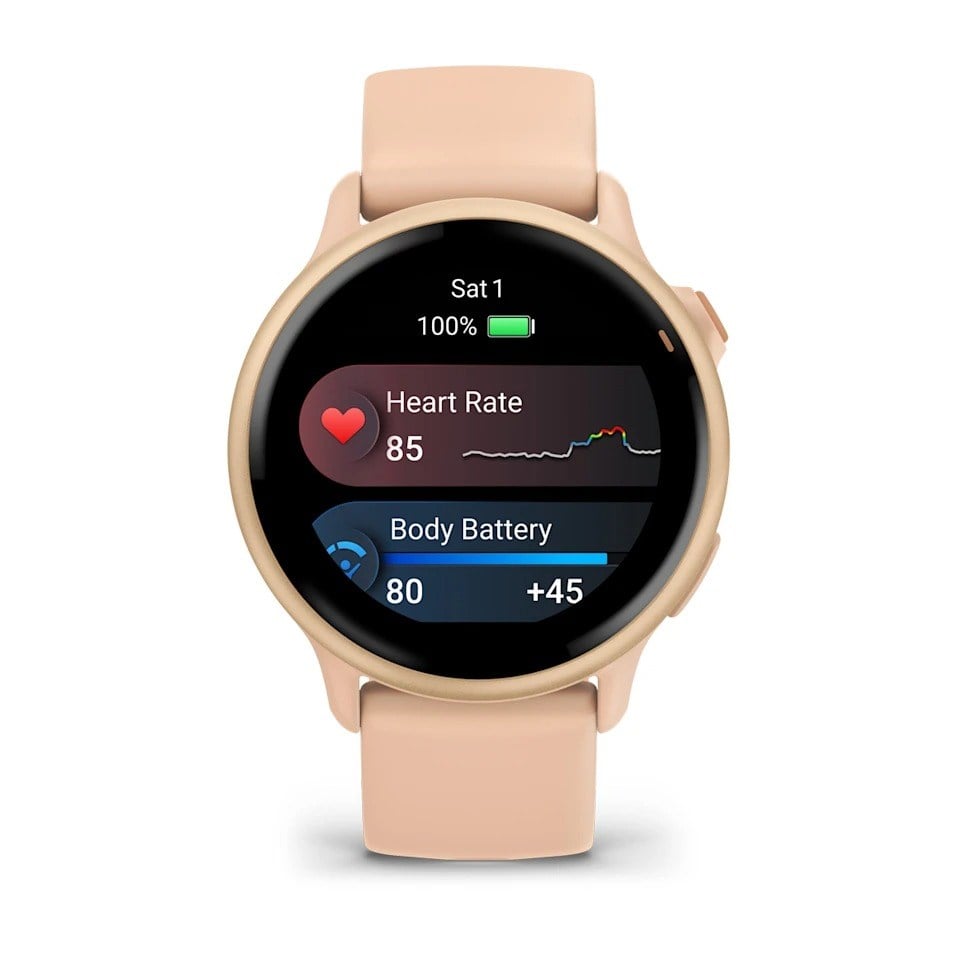 Garmin Vivoactive 6 GPS Smartwatch - Metallic Pink Dawn/Pink Dawn - image 6