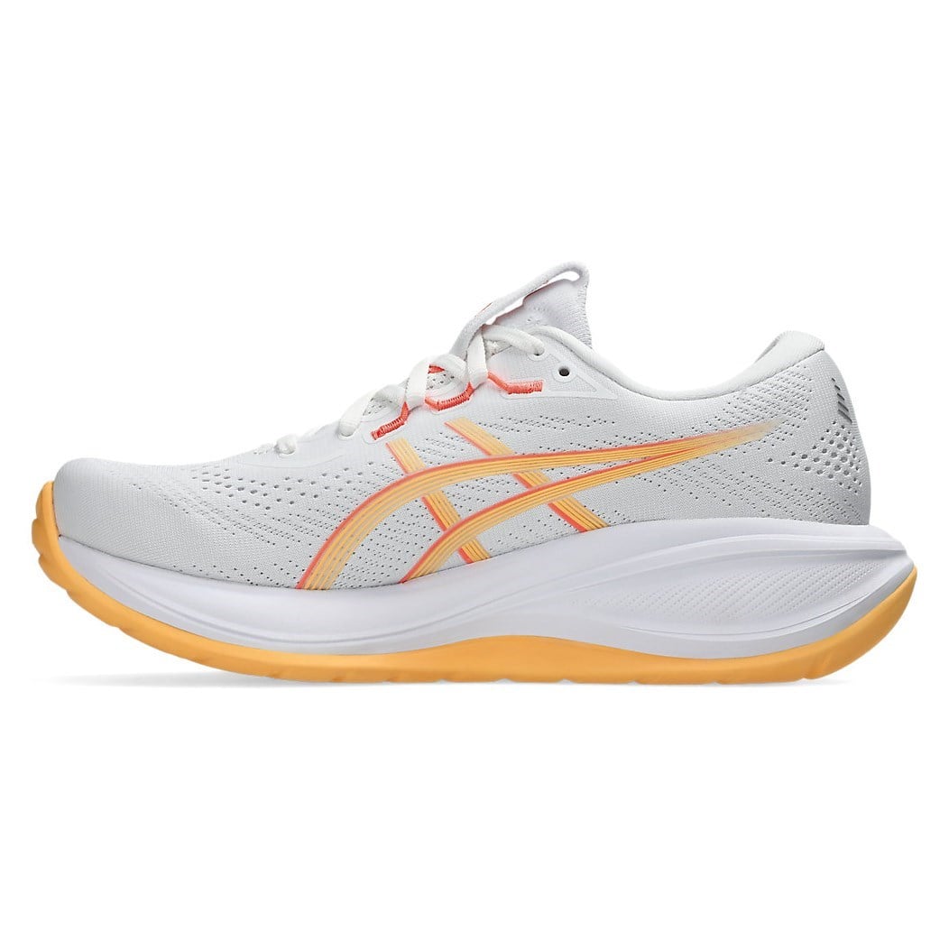 Asics Gel Cumulus 28 - Womens Running Shoes - White/Orange Glow - image 2