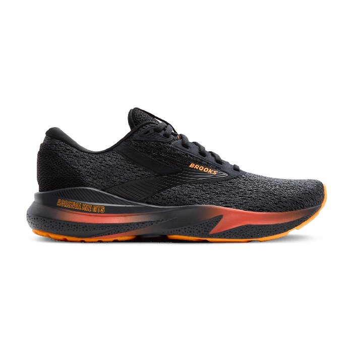 Brooks Adrenaline GTS 24 - Mens Running Shoes - Black/Ebony/Sienna