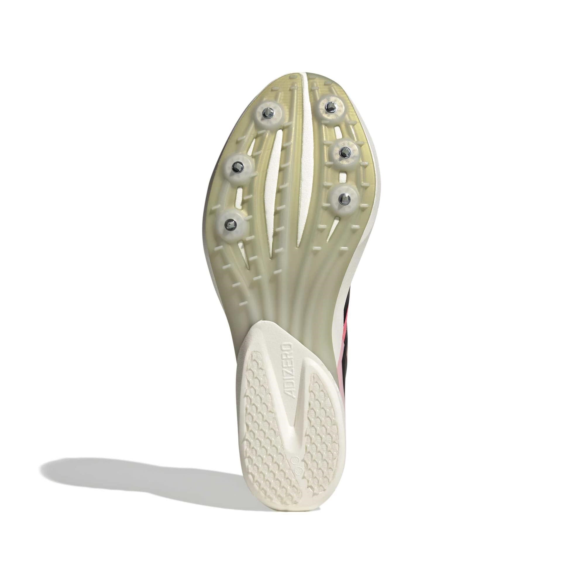 adidas Adizero Avanti - Unisex Long Distance Track Spikes - Solar Turbo/Core Black/Gold Metallic - image 6