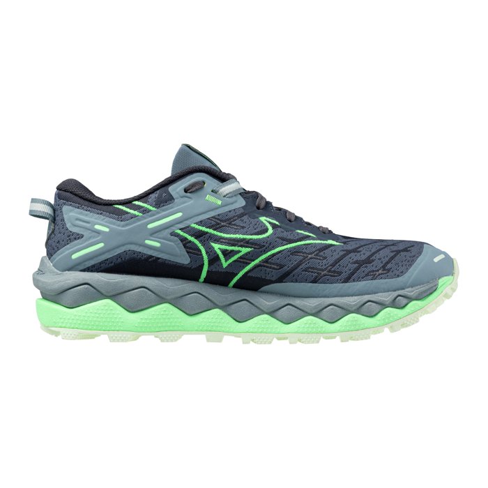 Mizuno Wave Mujin 10 - Womens Trail Running Shoes - Violet Indigo/Neo Mint/Citadel