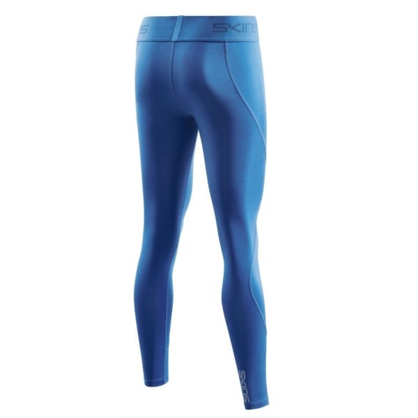 Skins Series-2 Womens Compression Long Tights - Marine Blue