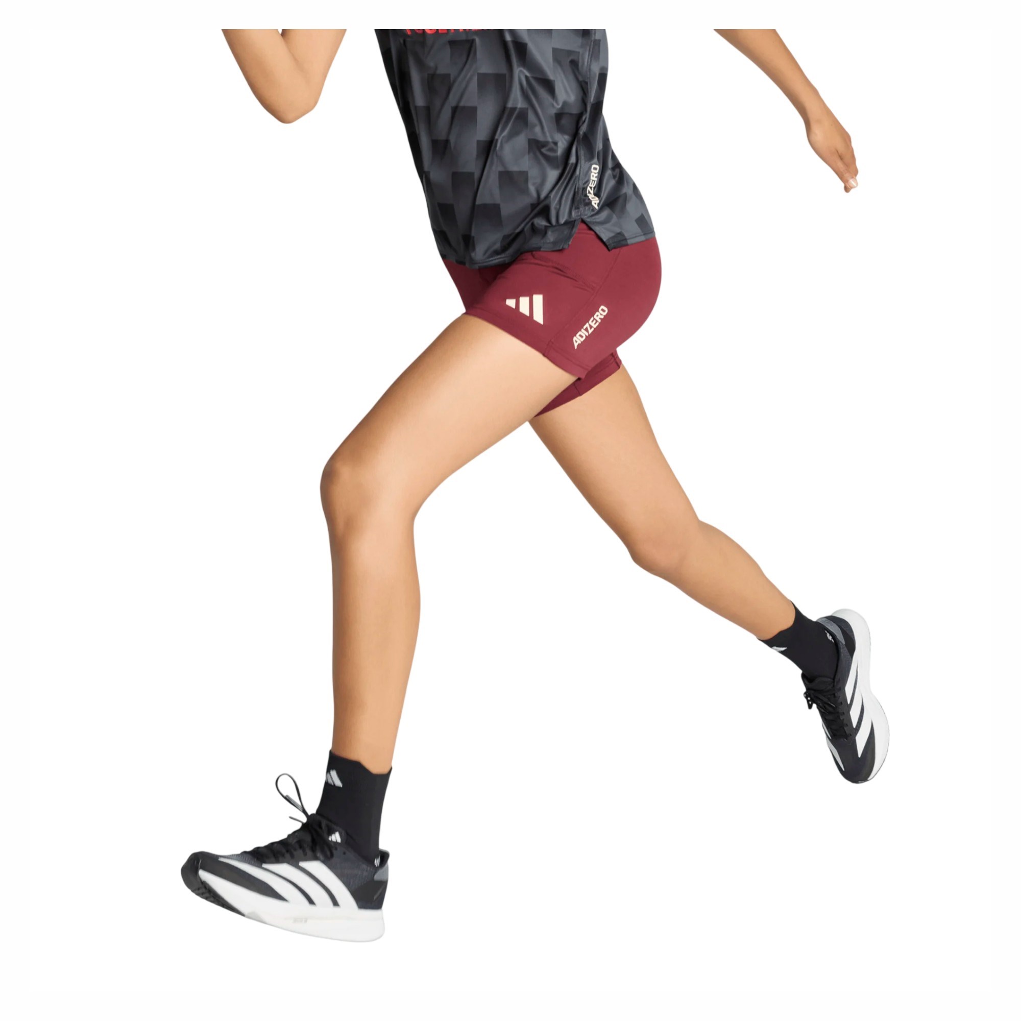 Adidas Adizero New York Womens Running Short Tights - Shared - image 2