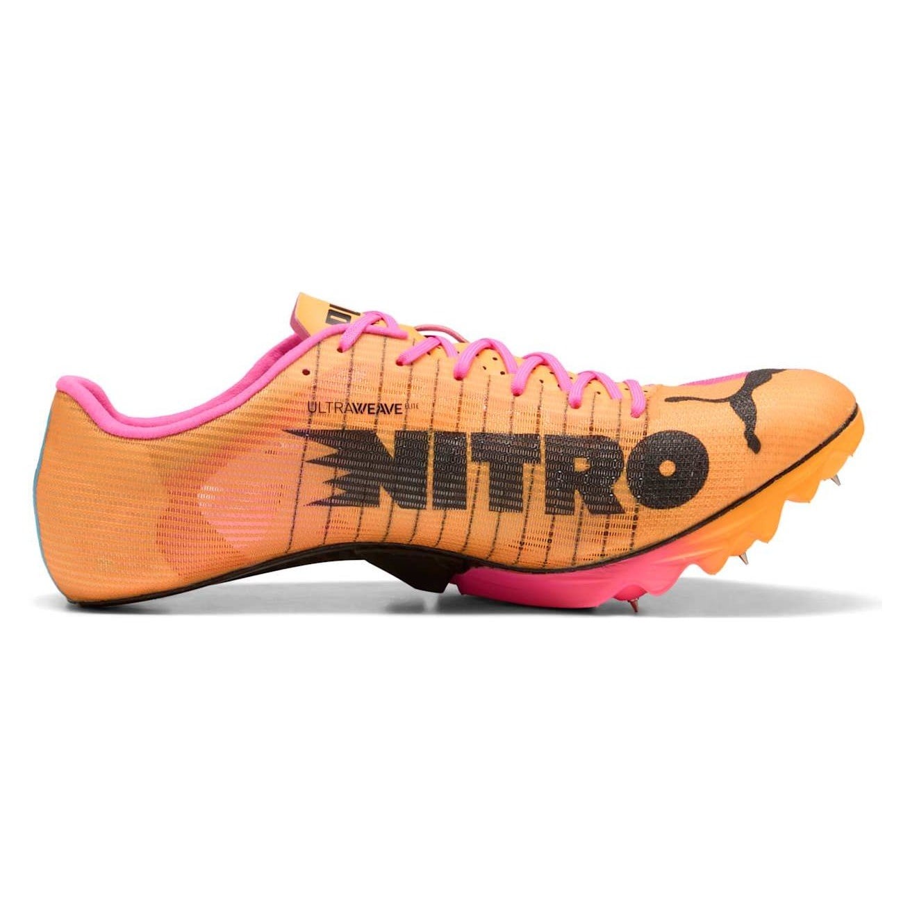 Puma Berserker Nitro Elite 2 - Unisex Sprint Spikes - Poison Pink/Sun Stream/Puma Black - image 2