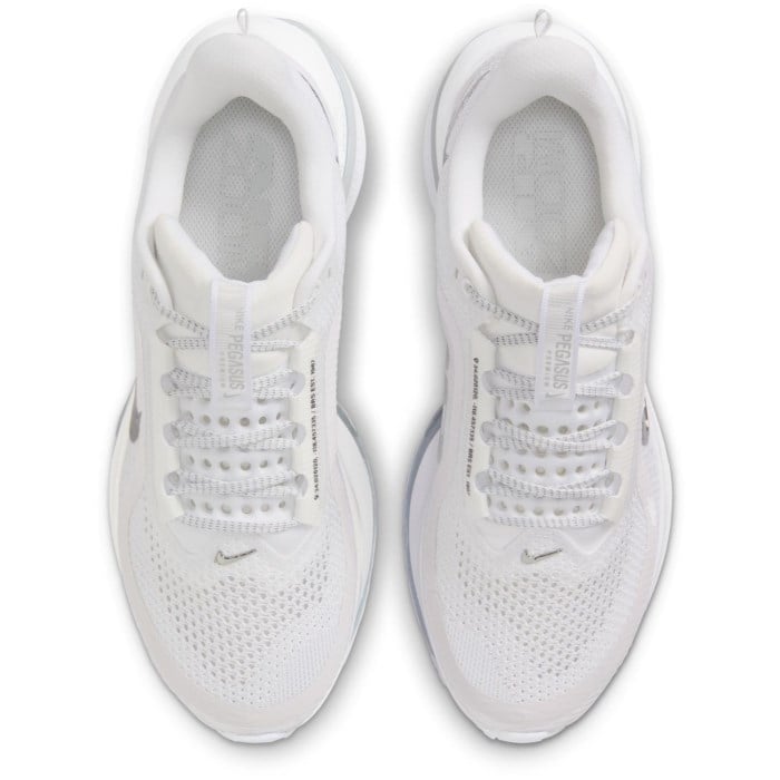 Nike Pegasus Premium - Womens Running Shoes - White/Metallic Silver