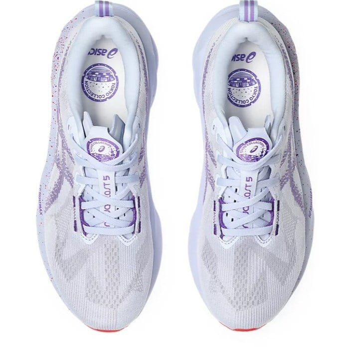 Asics Novablast 5 Tokyo - Mens Running Shoes - Blue Fade/Edo Purple