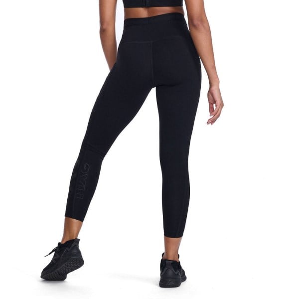 2XU Form Stash Hi-Rise Womens Compression Tights - Double Black