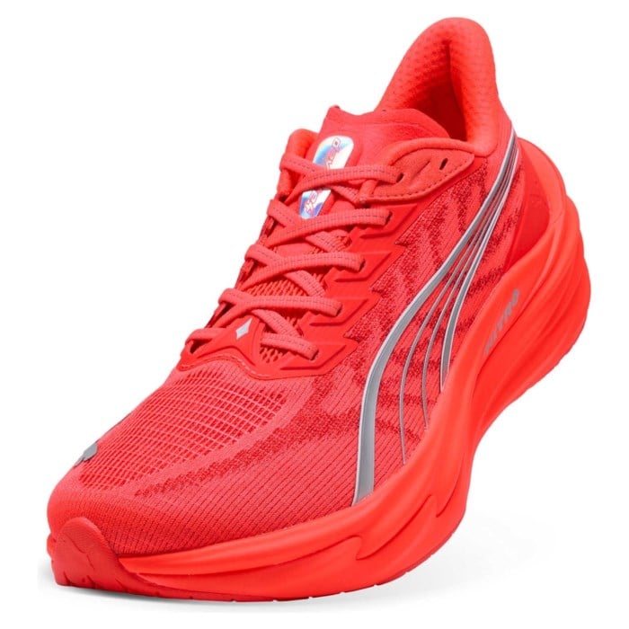 Puma Deviate Nitro 4 - Mens Running Shoes - Ultra Red/Puma Silver - image 5