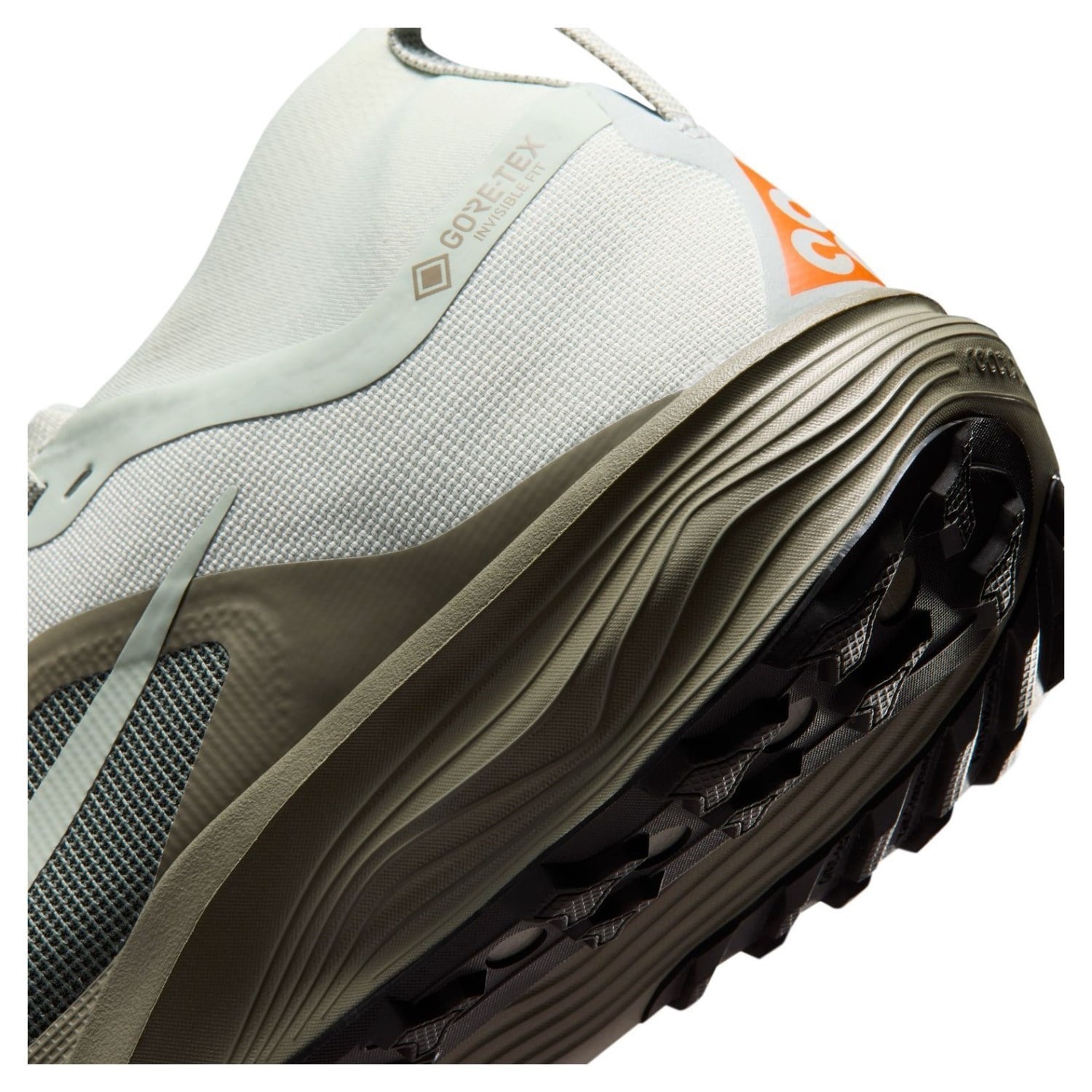Nike ACG Pegasus Trail GTX - Mens Trail Running Shoes - Light Silver/Light Silver/Light Army - image 8