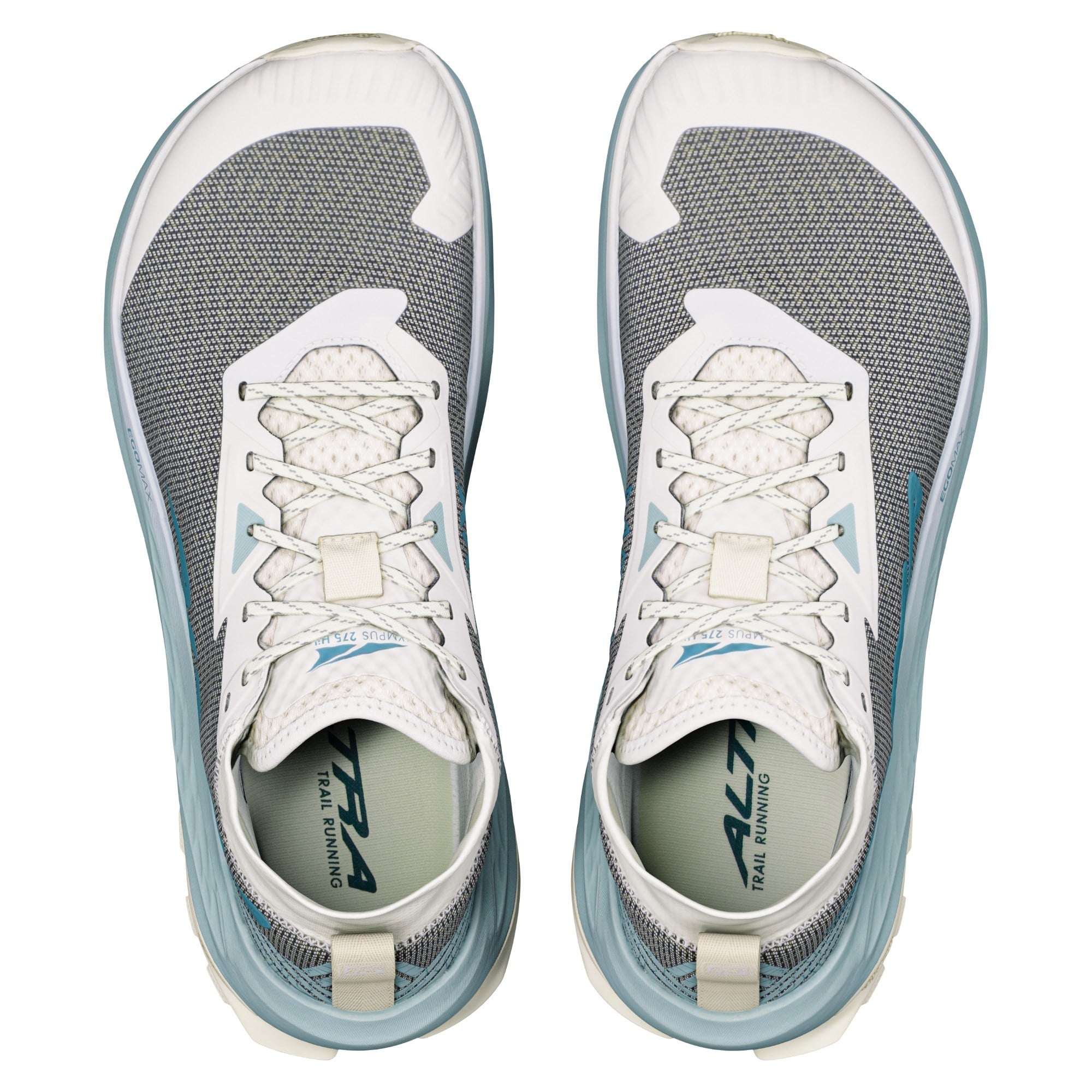 Altra Olympus 275 HiLo - Mens Trail Running Shoes - Ultra Gray/Sea Pine/Green Milieu - image 4