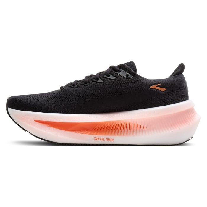 Brooks Glycerin Max 2 - Mens Running Shoes - Black/Tigerlily/Orange - image 3