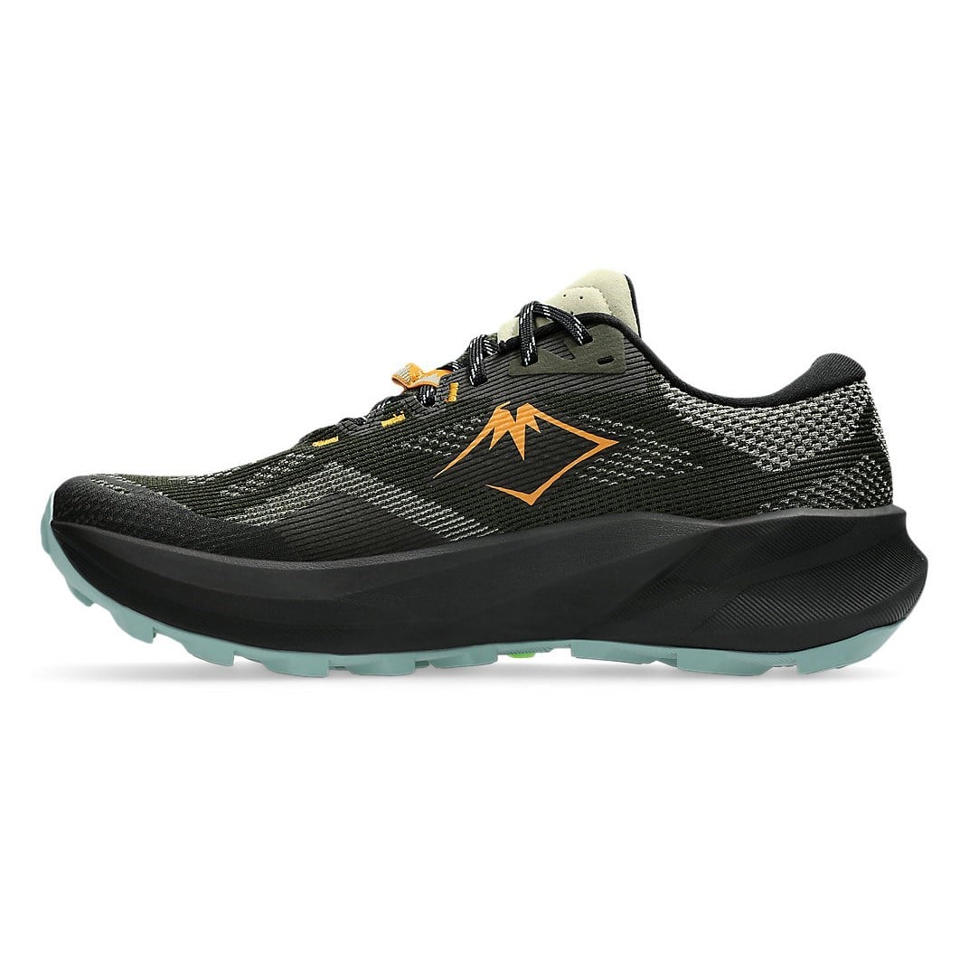 Asics Trabuco 14 - Mens Trail Running Shoes - Vintage Khaki/Black - image 3