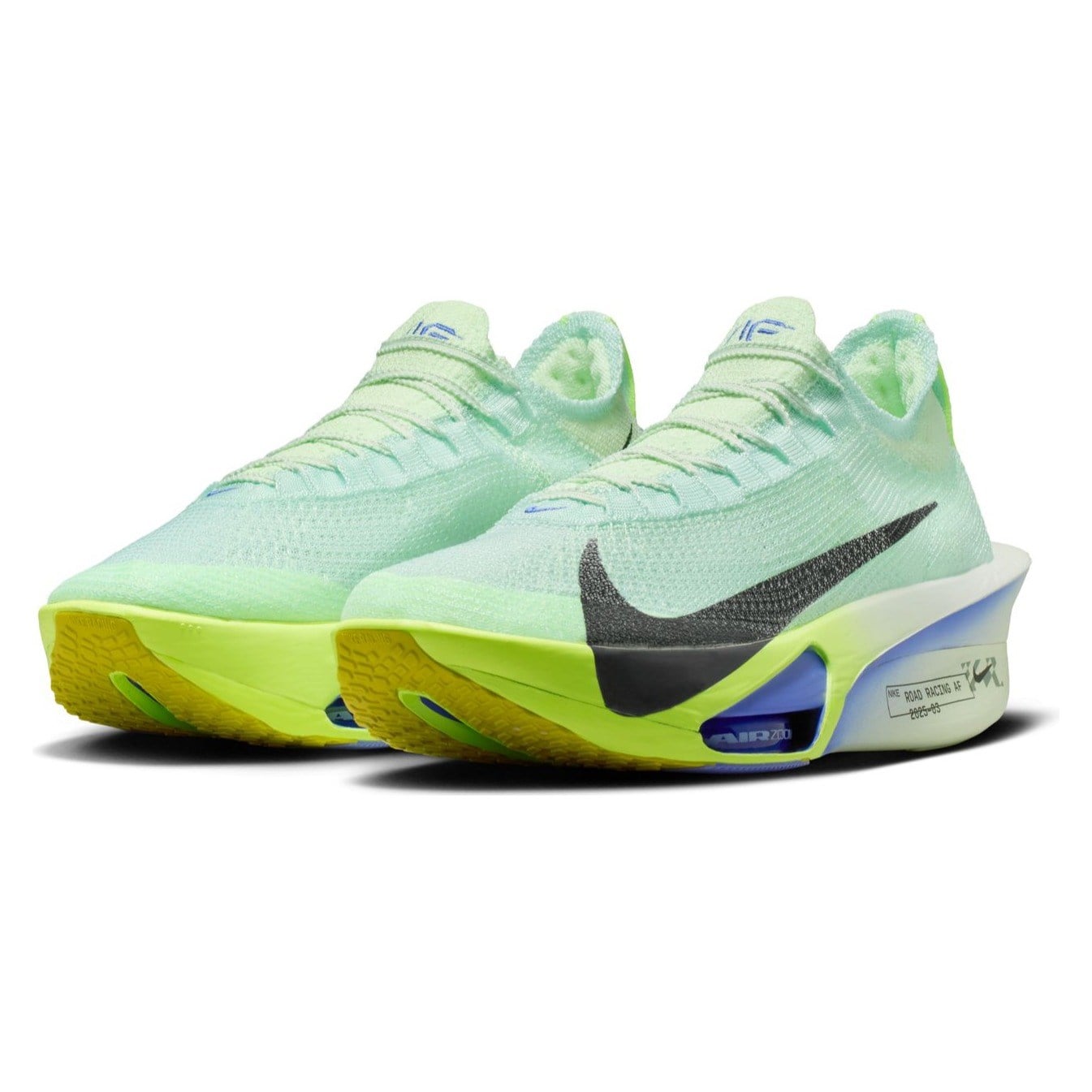 Nike Alphafly 3 - Mens Road Racing Shoes - Barely Green/Black Spruce/Volt Tint