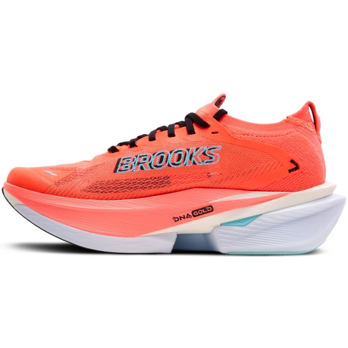 Brooks Hyperion Max 3 - Mens Running Shoes - Fiery Coral/Black/Atomizer