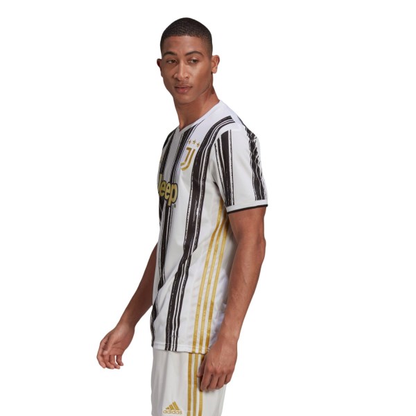 Adidas Juventus 2020/21 Home Soccer Jersey - White/Black
