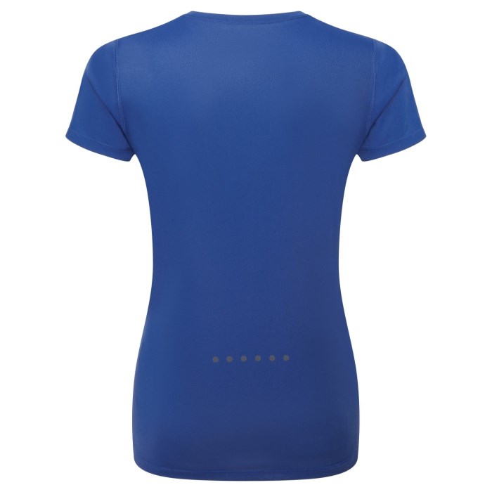 Ronhill Core Womens Short Sleeve Running T-Shirt - Tidal/Bright White
