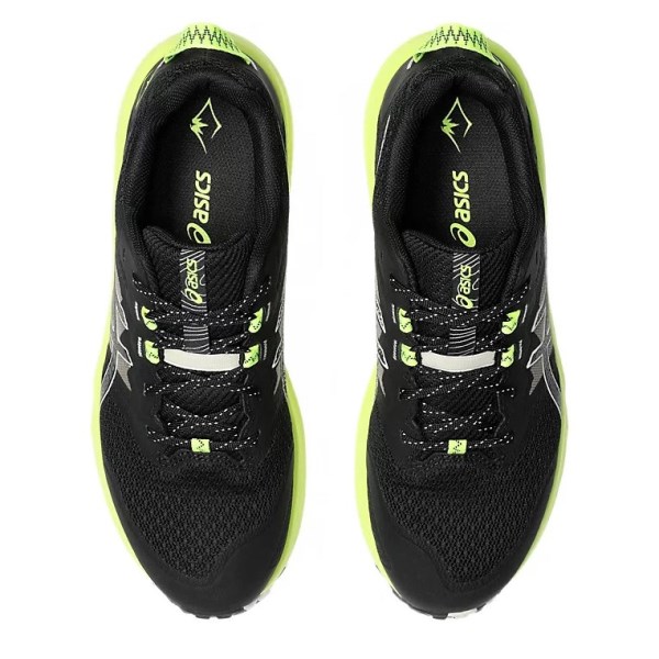 Asics Trabuco Terra 2 - Mens Trail Running Shoes - Black/Oatmeal