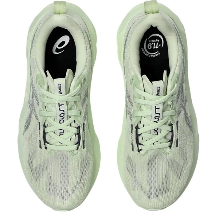 Asics NovaBlast 5 - Womens Running Shoes - Whisper Green/Monument Blue