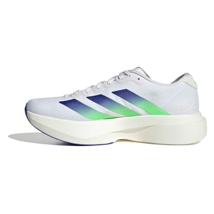 adidas Adizero Evo SL Woven - Mens Running Shoes - White/Beam Green/Chalk White - image 3