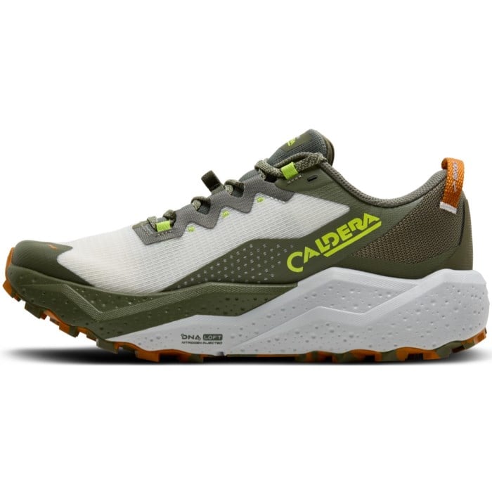 Brooks Caldera 8 - Mens Trail Running Shoes - Dusty Olive/Lime/Oyster