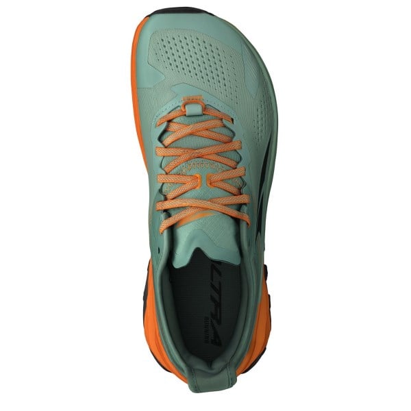 Altra Olympus 5 - Mens Trail Running Shoes - Grey/Orange
