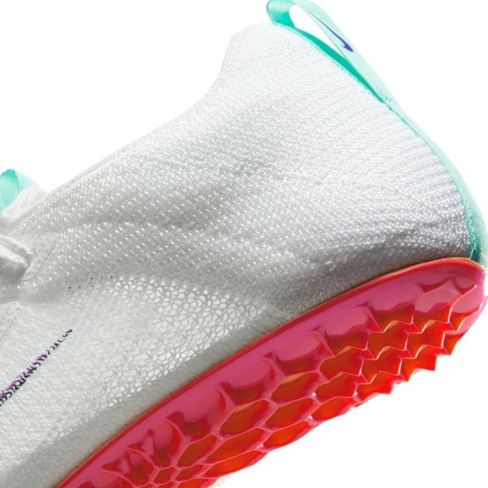 Nike Zoom Superfly Elite 2 FK - Unisex Sprint Spikes - White/Obsidian/Bright Crimson