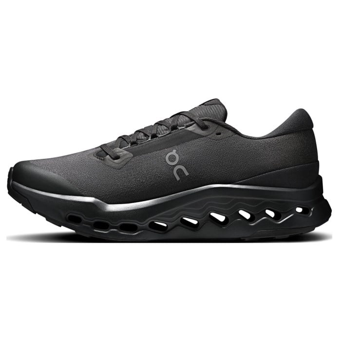 On Cloudsurfer Trail 2 WP - Mens Trail Running Shoes - Black/Black
