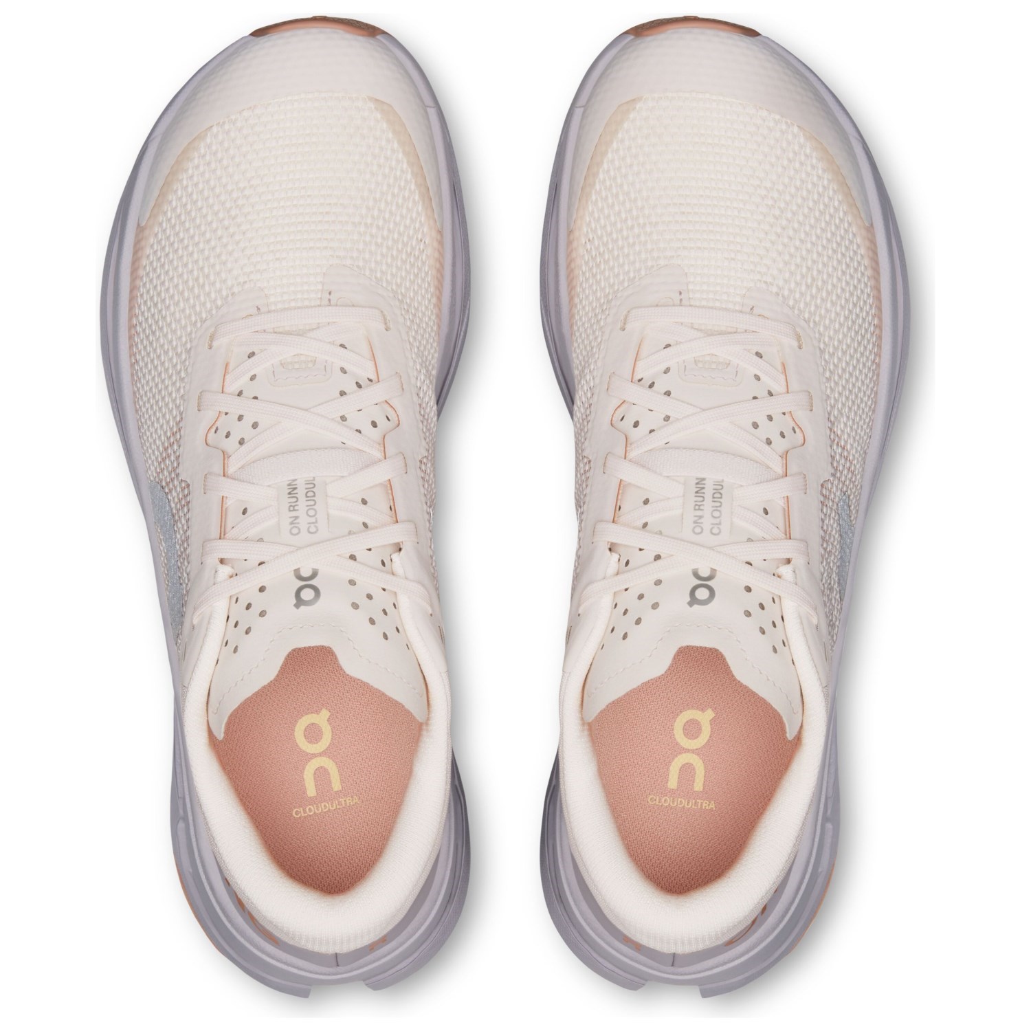 On Cloudultra 3 - Womens Trail Running Shoes - Oyster/Ether - image 3