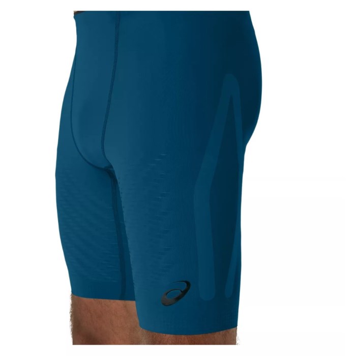 Asics Mens Metaspeed Tights - Rich Navy - image 4