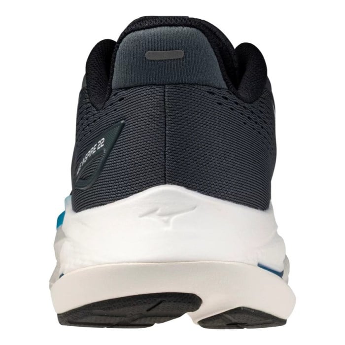 Mizuno Wave Inspire 22 - Mens Running Shoes - Dark Slate/Blue Jewel/White - image 5