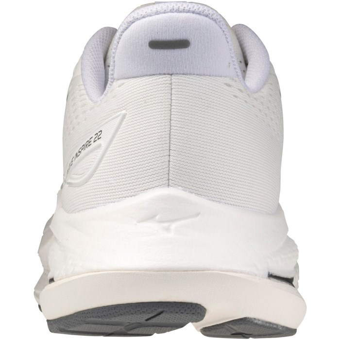 Mizuno Wave Inspire 22 - Mens Running Shoes - White/White/White