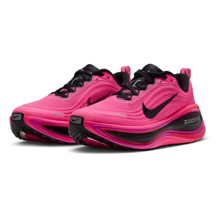 Nike Vomero Plus - Womens Running Shoes - Black/Hyper Pink/Fuchsia Blast - image 2