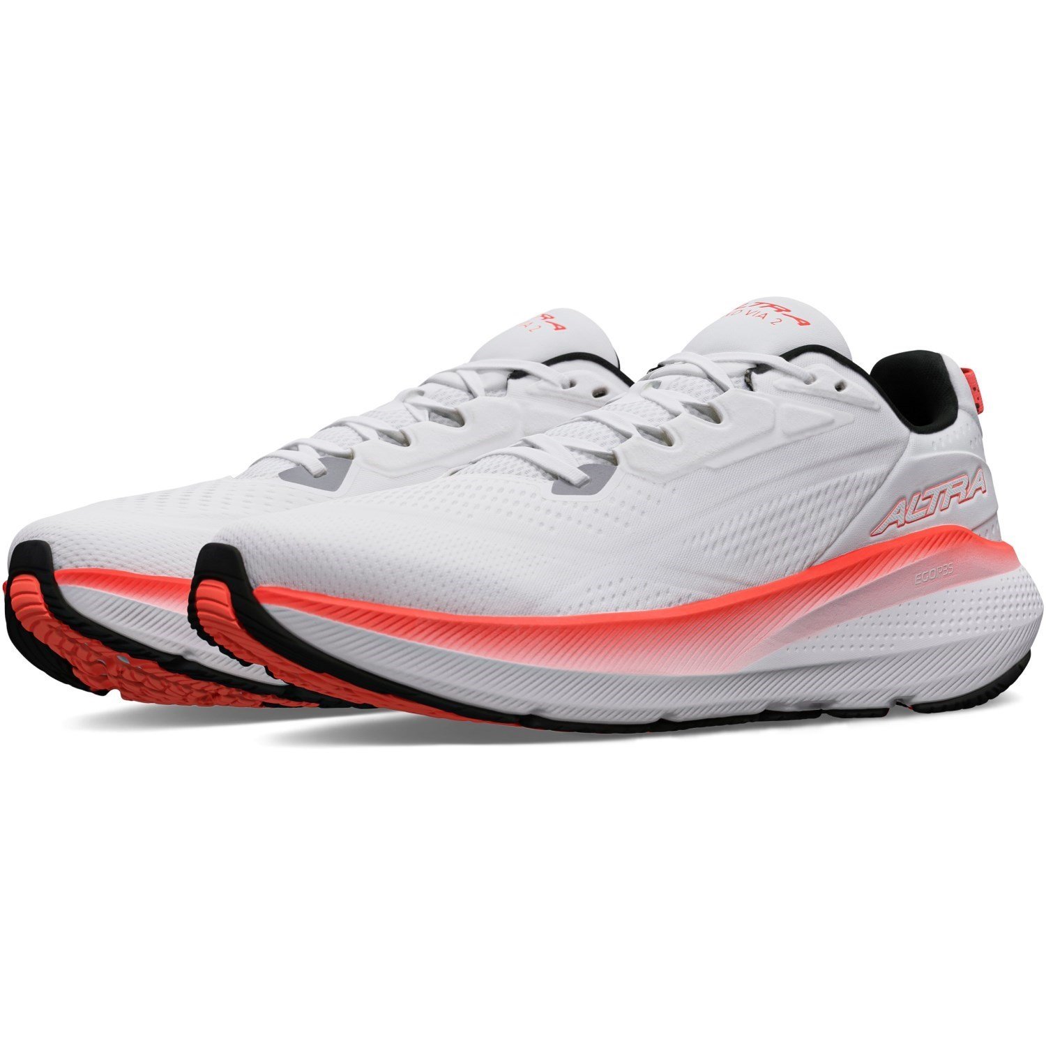 Altra FWD Via 2 - Womens Running Shoes - White/Coral
