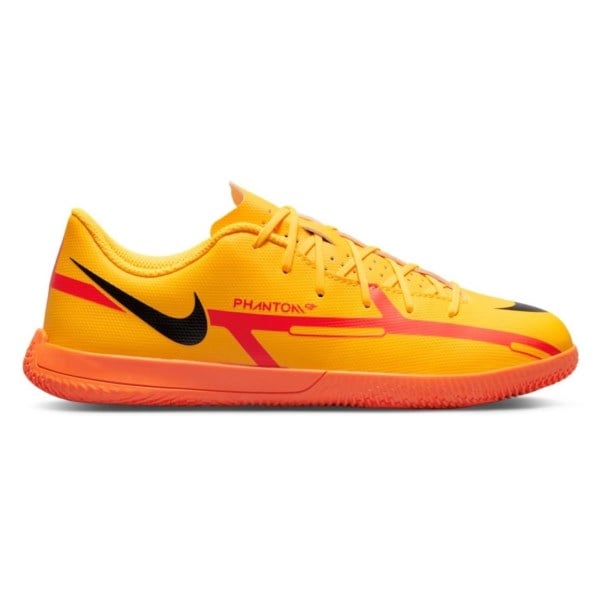 Nike Jr Phantom GT2 Club Dynamic Fit IC - Kids Indoor Soccer Shoes - Laser Orange/Black/Total Orange