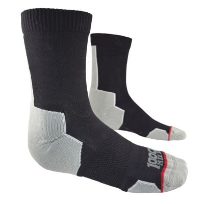 1000 Mile Run Crew 25 Repreve Mens Running Socks -  Twin Pack
