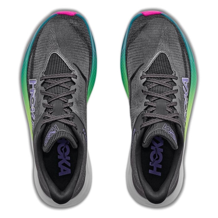 Hoka Rocket X 3 - Unisex Racing Shoes - Black/Neon Nebula - image 4