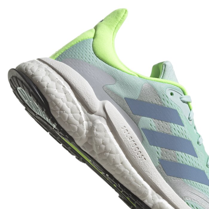 Adidas SolarBoost 3 - Womens Running Shoes - Halo Mint/Ambient Sky/Signal Green