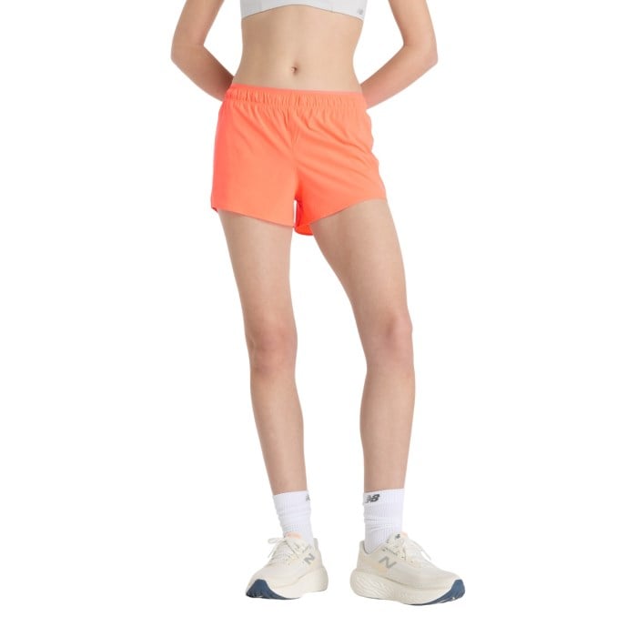 New Balance RC 3 Inch Running Shorts - Womens - Urgent Red