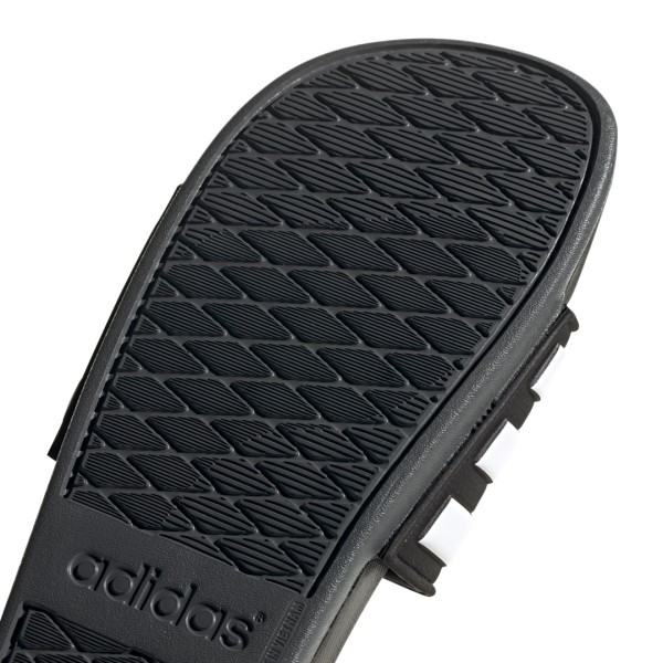 Adidas Adilette Comfort AD - Mens Slides - Core Black/Footwear White/Grey