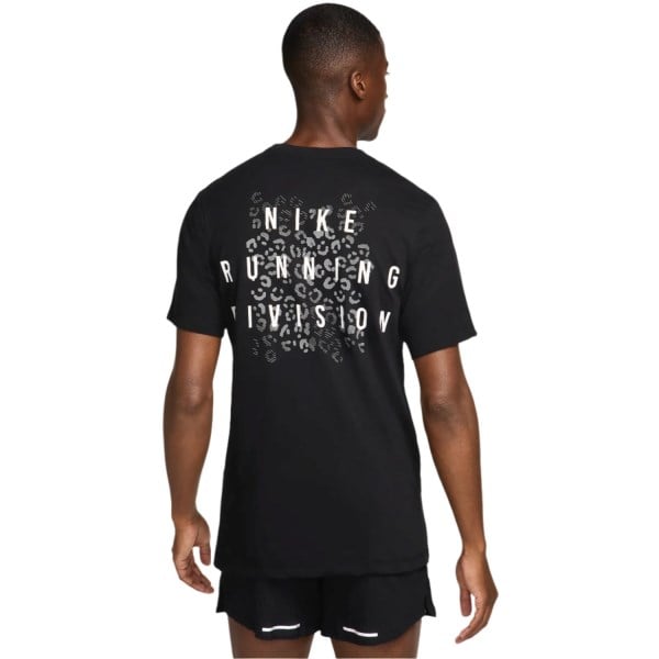 Nike Run Division Mens T-Shirt - Black