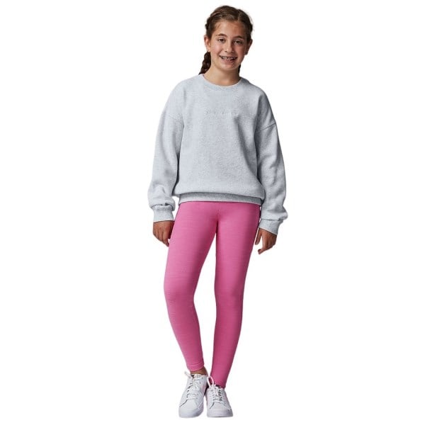 Running Bare All Star Kids Girls Training Tights - Bonbon/Marle