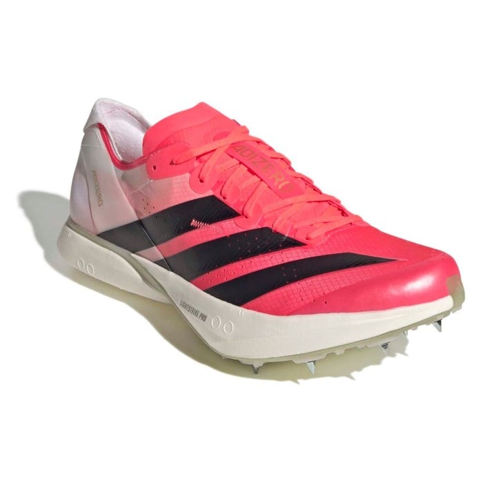 adidas Adizero Avanti - Unisex Long Distance Track Spikes - Solar Turbo/Core Black/Gold Metallic - image 2