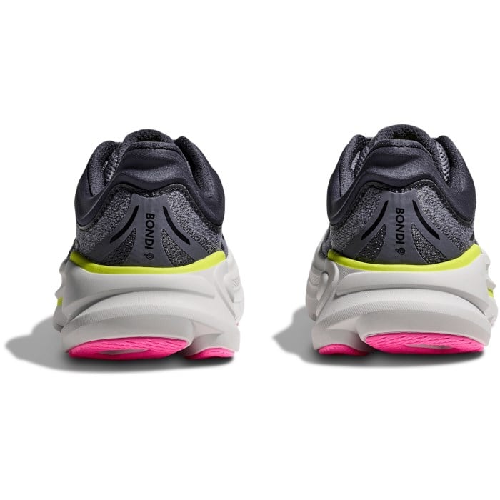Hoka Bondi 9 - Womens Running Shoes - Charcoal Grey/Grey Skies